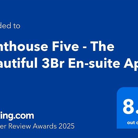 Penthouse Five - The Beautiful 3Br En-Suite Apt Mombasa Exterior foto
